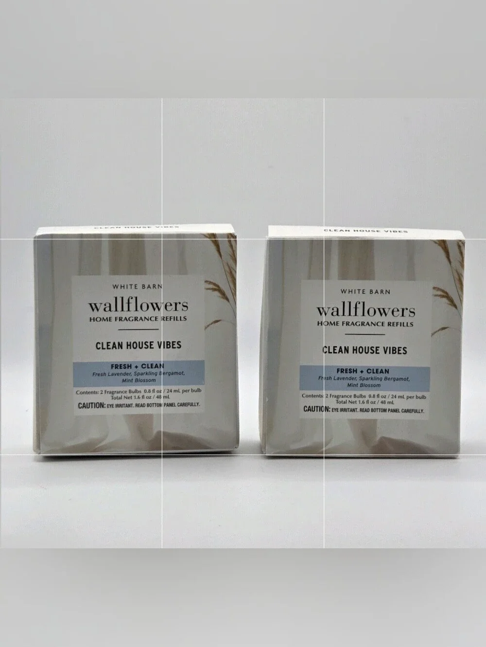 White Barn Wallflowers Home Fragrance Refills - Clean House Vibes X4